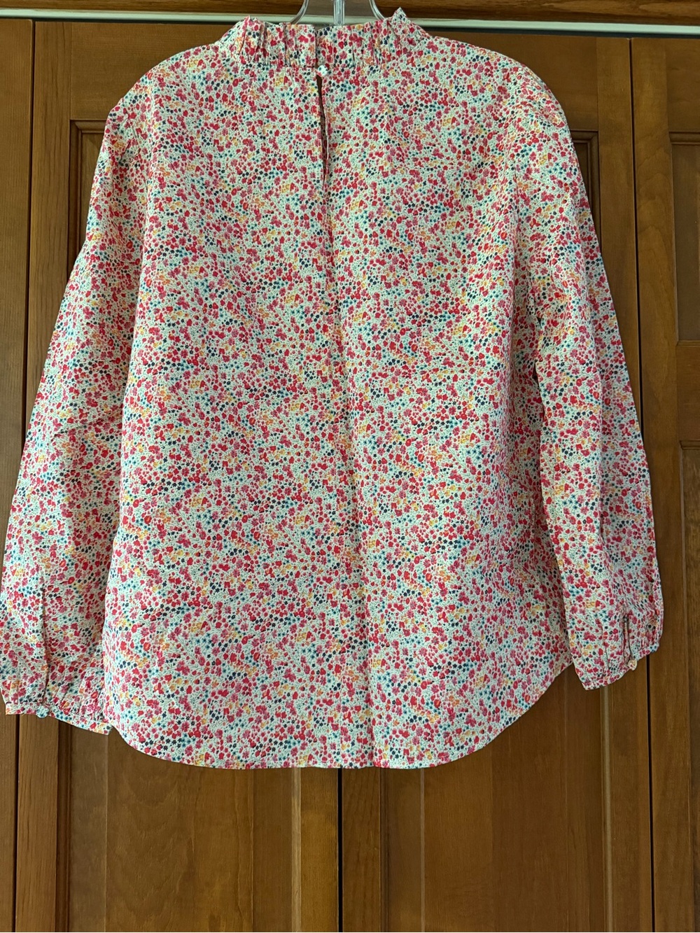 J. Crew Multicolor Floral Print Blouse - Picture 4 of 4